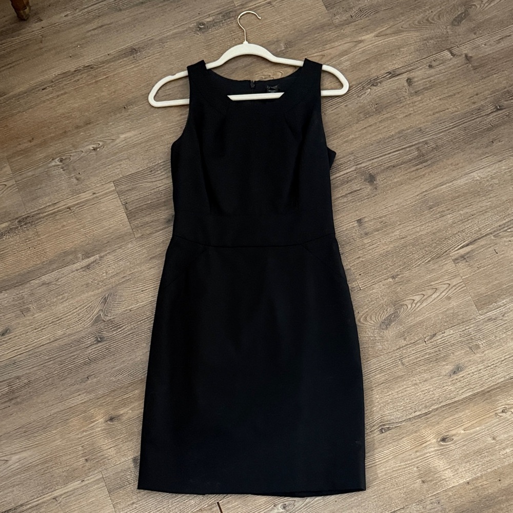 J Crew Elegant Black Sleeveless Dress